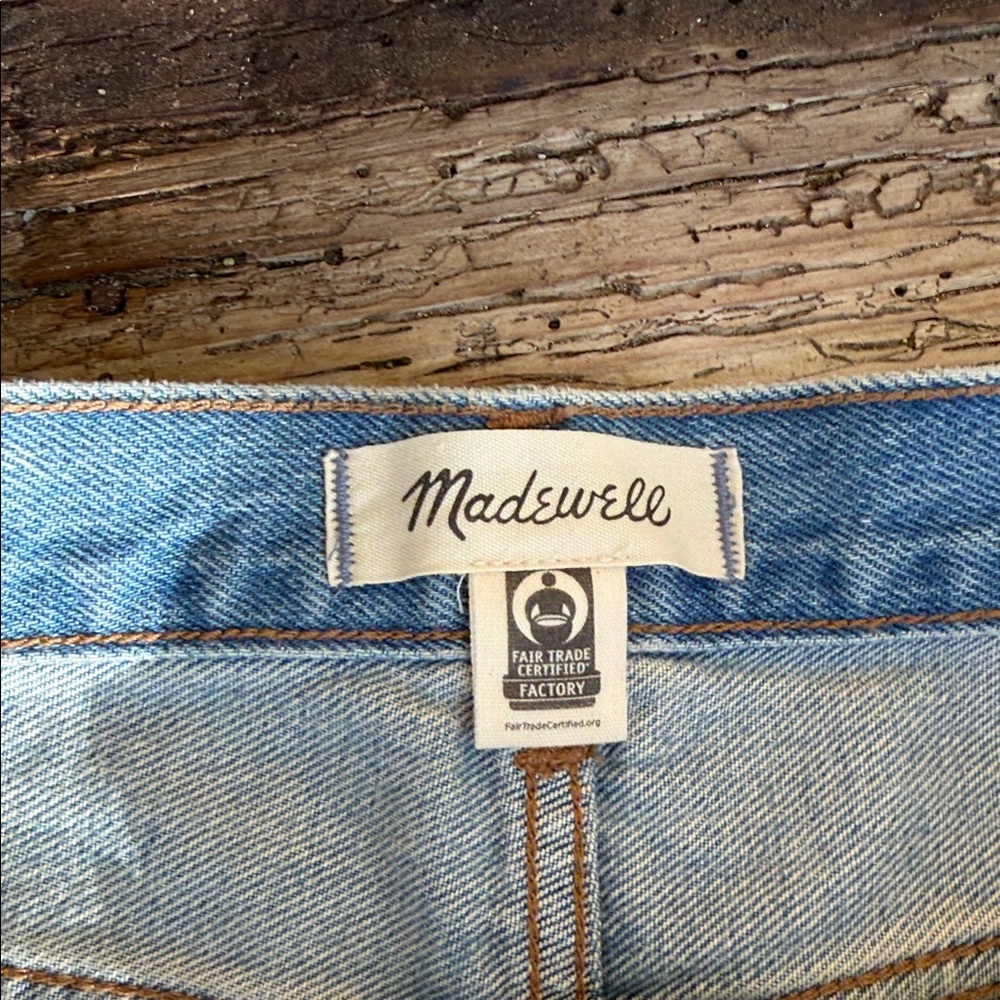 MADEWELL Brynn Blue Jean Shorts 29 - Picture 6 of 13